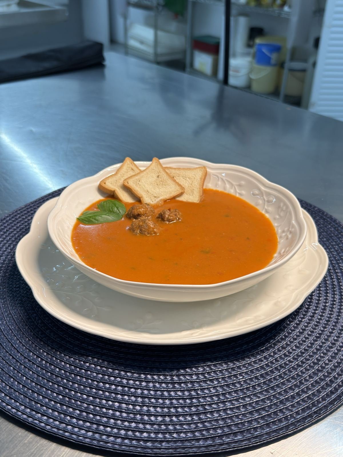 Sopa artesanal Koning